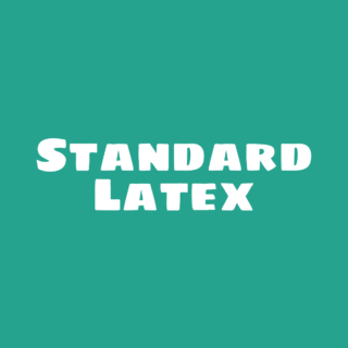 Standard Latex