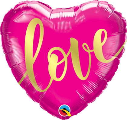 18"  HEART 01CT - LOVE GOLD