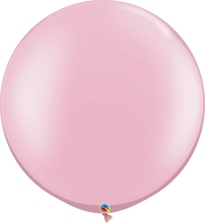 30"  ROUND  PRL PINK        02CT - QUALATEX PLAIN LATEX