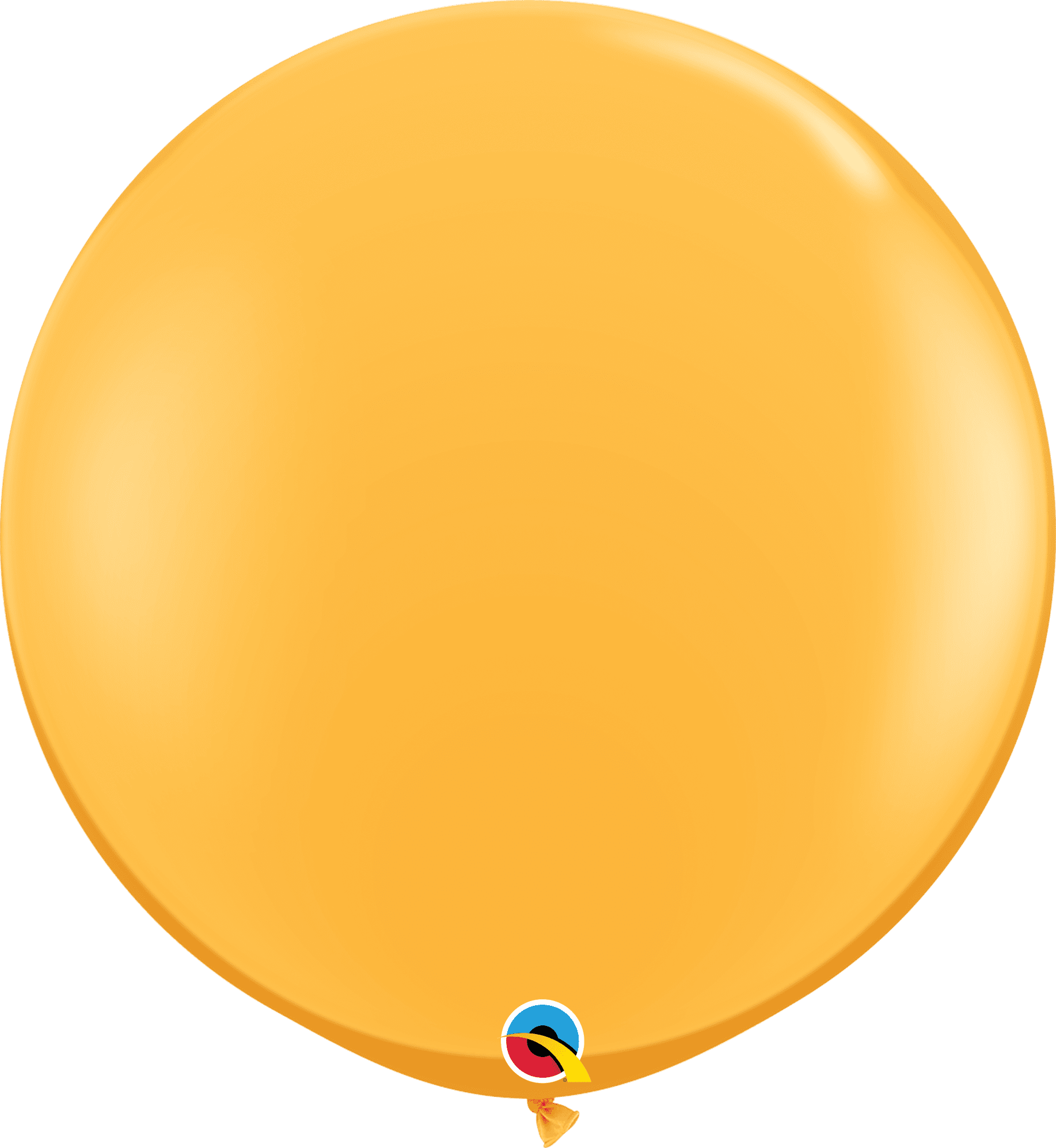 3FT ROUND GOLDENROD 02CT - QUALATEX PLAIN LATEX