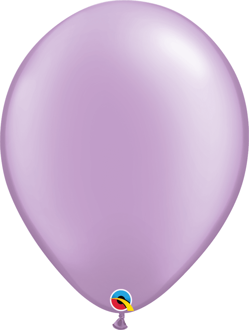 16" ROUND PRL LAVENDER 50CT - QUALATEX PLAIN LATEX