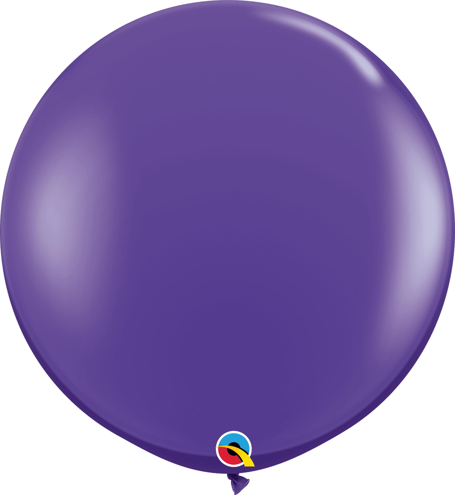 3FT ROUND PURPLE VIOLET 02CT - QUALATEX PLAIN LATEX