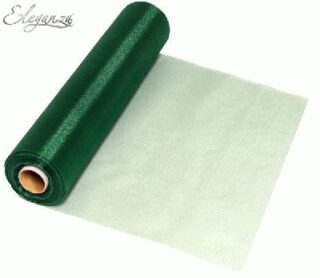 Eleganza Soft Sheer Organza 29cm x 25m No.50 Green