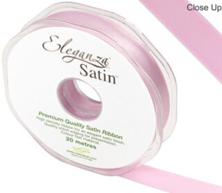 Eleganza Double Faced Satin 15mm x 20m Fashion Pink No.22