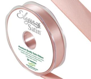 Eleganza Double Faced Satin 15mm x 20m Rose Gold No.87