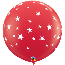 3FT  ROUND  RED    02CT - CONTEMPO STARS-A-ROUND
