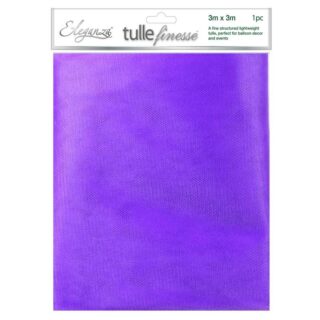 Eleganza Tulle Finesse 3m x 3m 1CT bag Purple No.36