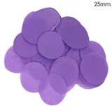 Oaktree Tissue Paper Confetti Flame Retardant Round 25mm x 14g Purple