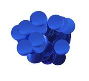 Oaktree Metallic Foil Confetti 10mm x 50g Blue