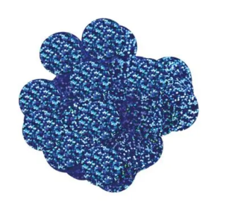 Oaktree Holographic Foil Confetti 10mm x 50g Blue