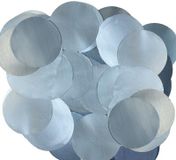 Oaktree Metallic Pearl Foil Confetti 25mm x 50g Lt.Blue