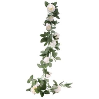 Rose Garland Cream (175cm)
