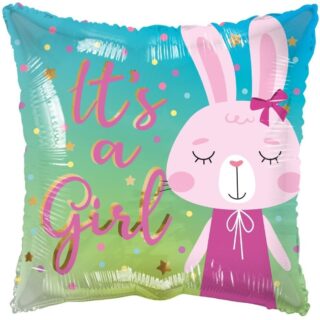 ECO Balloon - It´S A Girl Rabbit (18 Inch)