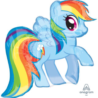 Anagram My Little Pony Rainbow Dash SuperShape Foil Balloons 28