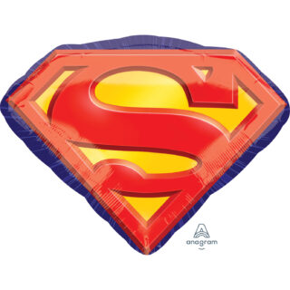 Anagram Superman Emblem SuperShape Foil Balloons P38