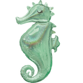 Anagram Mermaid Wishes Seahorse SuperShape Foil Balloons 20