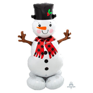 Anagram Snowman AirLoonz Large Foil Balloons 35