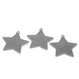 Silver Star Shape Weights (x50)