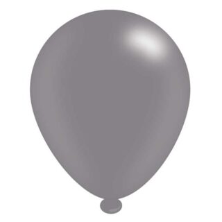 Silver Latex Balloons x 6 pks of 8 balloons