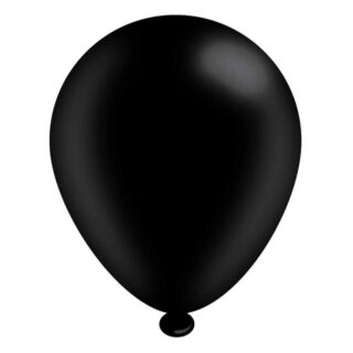 Black Latex Balloons x 6 pks of 8 balloons