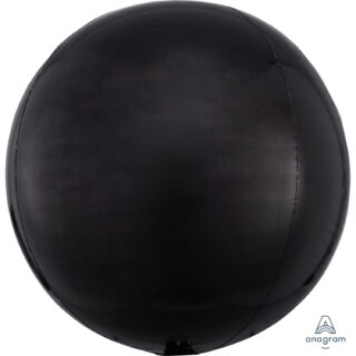 Anagram Black Orbz Pkt Foil Balloons 15