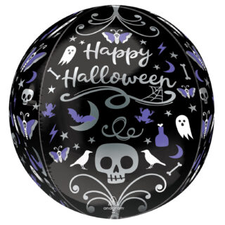 Anagram Moonlight Halloween Orbz Foil Balloons 15