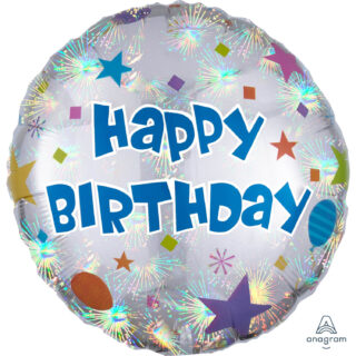 Anagram Happy Birthday Confetti Standard Foil Balloons S40