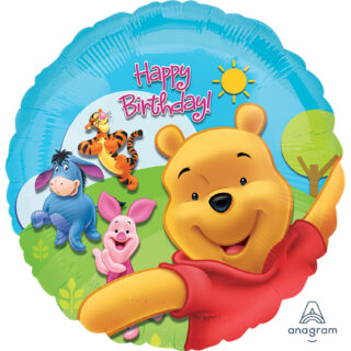 Anagram Pooh & Friends Sunny Birthday Standard Foil Balloons S60