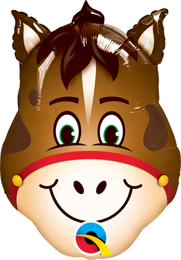 Qualatex 14" Mini - Hilarious Horse -41796
