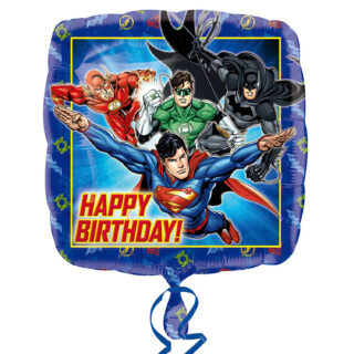 Anagram Justice League Happy Birthday Standard Foil Balloon S60