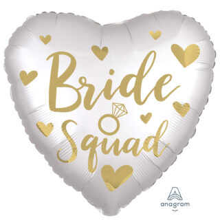 Anagram Gold Bride Squad Satin Luxe Standard XL Foil Balloons S40 - 4175001