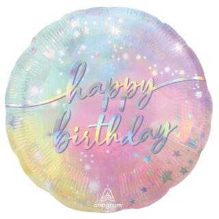 Anagram Luminous Birthday Standard Foil Balloons S40
