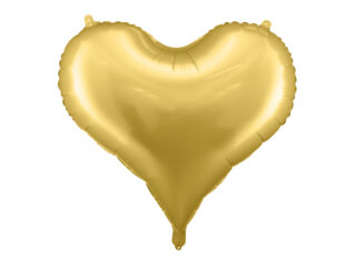 Party Deco Foil balloon Heart, 75x64,5 cm, gold