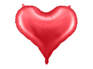 Party Deco Foil balloon Heart, 75x64,5 cm, red