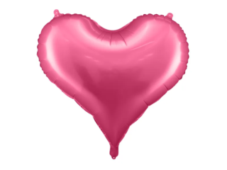 Party Deco Foil balloon Heart, 75x64,5 cm, pink