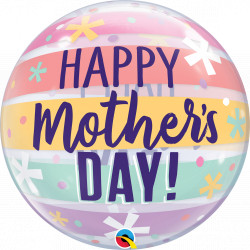 Qualatex PASTEL STRIPES MOTHER'S DAY 22