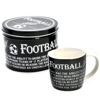 Football Crazy Mug & Tin