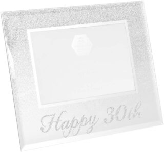 Lesser & Pavey - Silver Glitter Happy 30th - LP41867