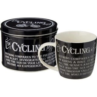 The Cycling Addict Mug & Tin