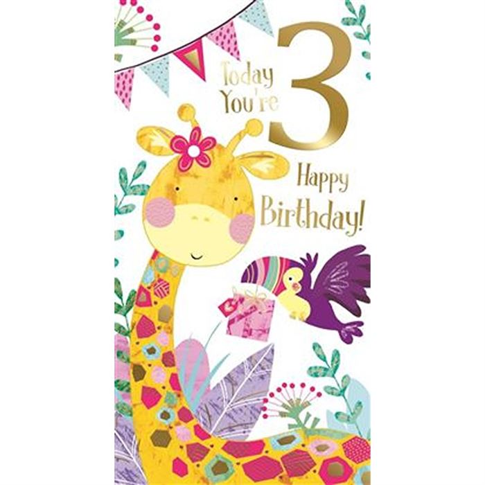 Kingfisher - Age 3 Female Giraffe - Code 30 - 6pk - SLM072