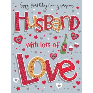 Birthday - Husband - Code 50 - 6pk - C80318
