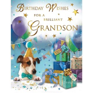 Birthday - Grandson - Code 50 - 6pk - C81107