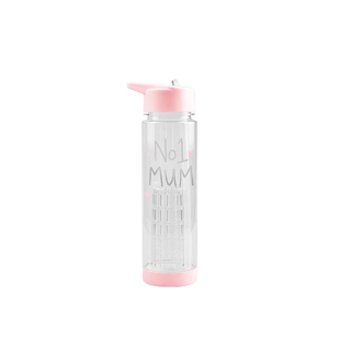 GEM - No1 Mum Foiled Water Bottle 600ml - MOT4753