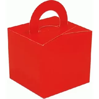 Balloon/Gift Box Red x 10pcs