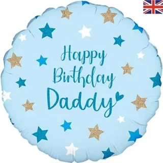Oaktree 18inch Happy Birthday Daddy Holographic - 229882