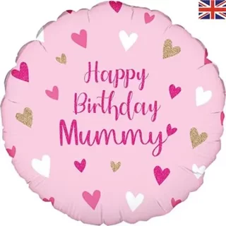Oaktree 18inch Happy Birthday Mummy Holographic - 229899