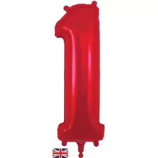 Oaktree 34inch Number 1 Red - 606517