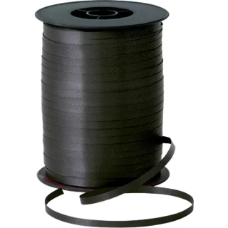 Qualatex - Black Curling Ribbon - 5mm X 5mm - 25904