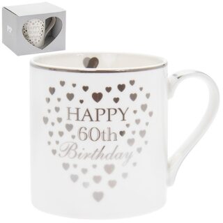 Lesser & Pavey - Happy 60th Birthday Mug - LP34050