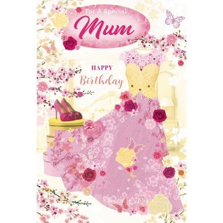 Xpress Yourself - Reflections 3d Happy Birthday Mum - Code 75 - 6pk - SR7514A